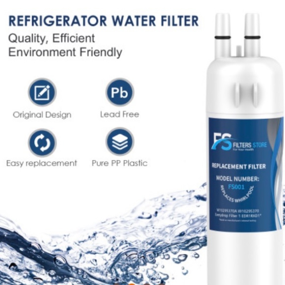 Filters Store  ( 2 ) Fridge Water Filters EDR1RXD1/  W10295370A  White NEW!! - Picture 3 of 12
